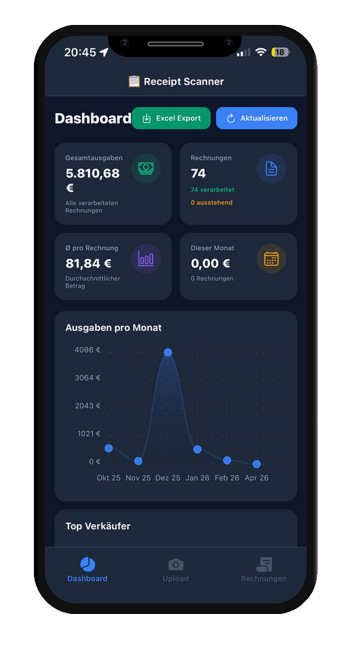 ReceiptScanner preview